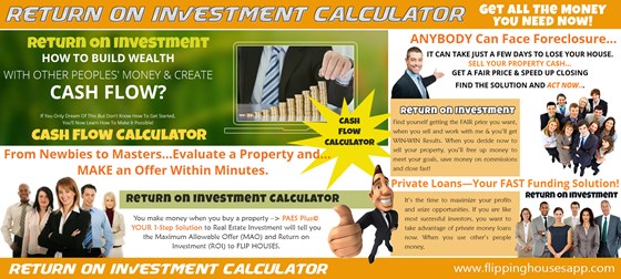 Return On Investment Calculator: Return On Investment Calculator